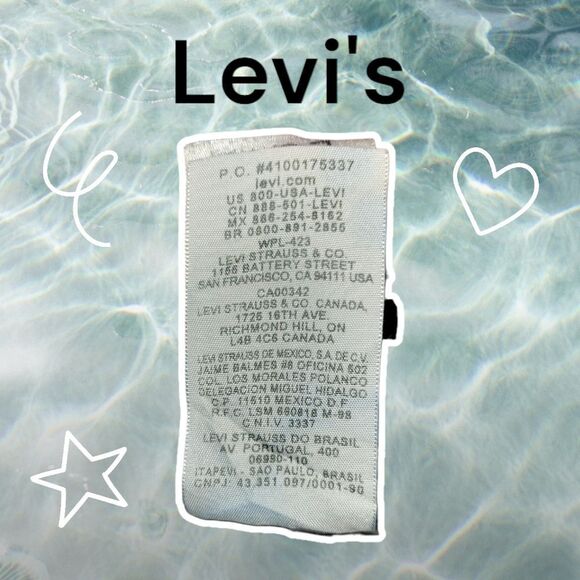 Levi's 501 Button fly 33 x 30 High waist Wedgie - Picture 8 of 16